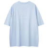Print Checkered-Flag Print Fragment Oversized Cotton T-Shirt