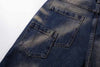Premium Classic Leg Rinse Mosaic Denim