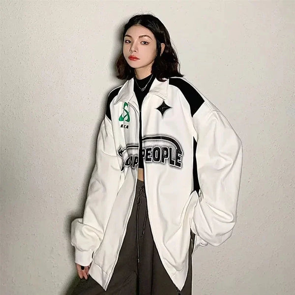 Mono Boxy Vintage Zip Top