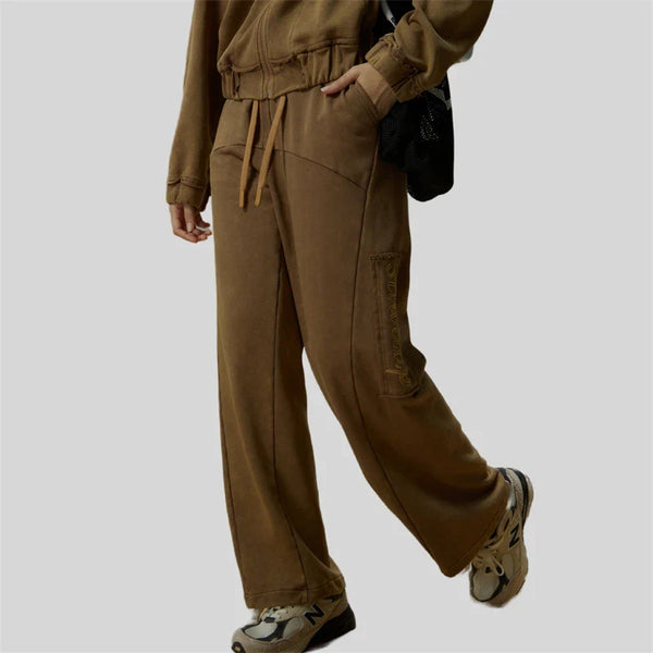 Kadın Y2K Bol Kesim Jogger alternatif görünüm