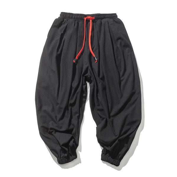 Bol Kesim Beli Lastikli Jogger, önden görünüm — Navra Wear