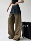 Women Rasty Ombre Color Relaxed High-Rise Denim