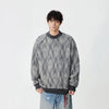 Bisiklet Yaka Sweatshirt, model üzerinde — Navra Wear