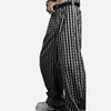 Autumn Plaid Straight Trousers