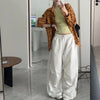 Kadın Vintage Bol Kesim Jogger, model üzerinde — Navra Wear