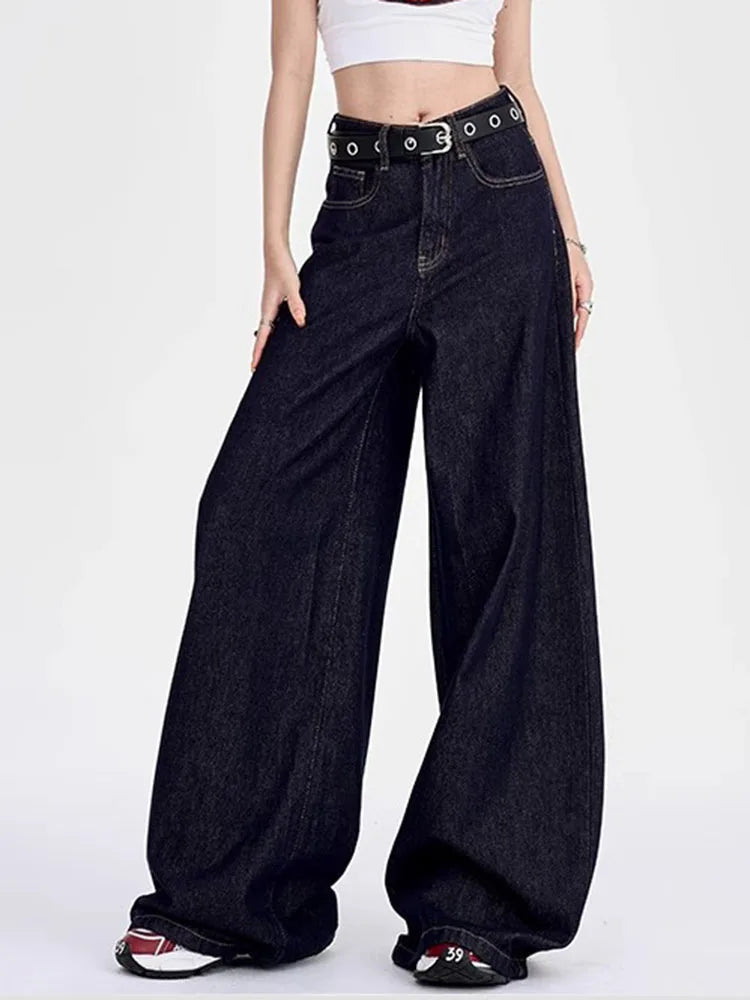 Premium Metro High-Rise Bell Leg Denim