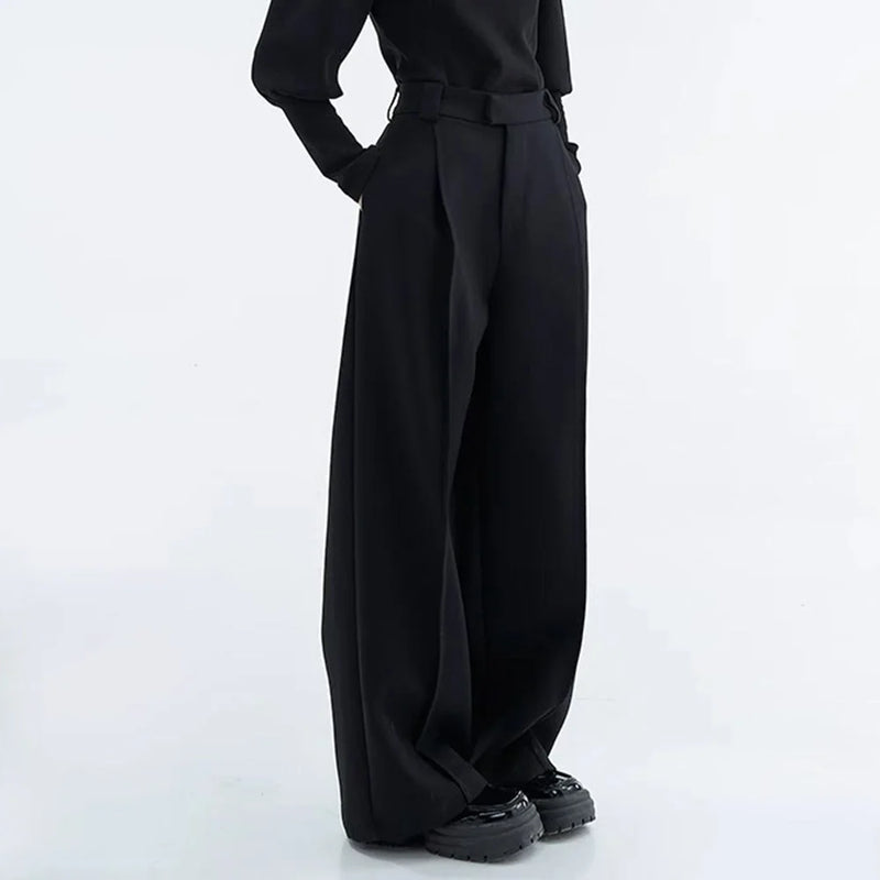 Solid Pleat American Trousers