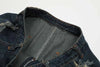 Vintage Yıldız Baskılı Jean Şort, kombin görünüm — Navra Wear