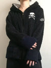 Lambswool Skull Cross Gothic Sweater