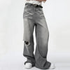 High-Waisted Babe Faded Classic Denim