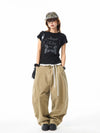 Digital-Age Chic Hip Hop Print Pattern Short Sleeve T-Shirt