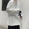 Long Sleeve Boxy-Fit Blank T-Shirt