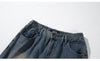 Vintage Wide Leg Pantolon, model üzerinde — Navra Wear