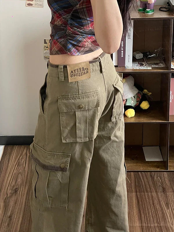 Classic Western Relaxed Khaki Field Pants alternatif görünüm