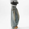 Relaxed Bell Leg Heritage Wash Denim