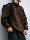 Japan Cord Half-Zip Street Top