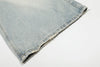 Metro Timeless Faded Rinse Wide Leg Denim Shorts
