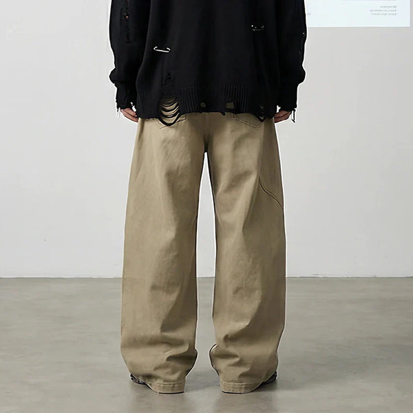 Y2K Letter High Street Trousers alternatif görünüm