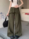 Heritage Army Green Mosaic Relaxed Denim