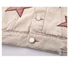 2000s Star Embroidered Denim Jacket