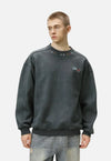 Vintage Nakışlı Sweatshirt, stil görünüm — Navra Wear
