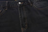 Knee Torn Relaxed Denim