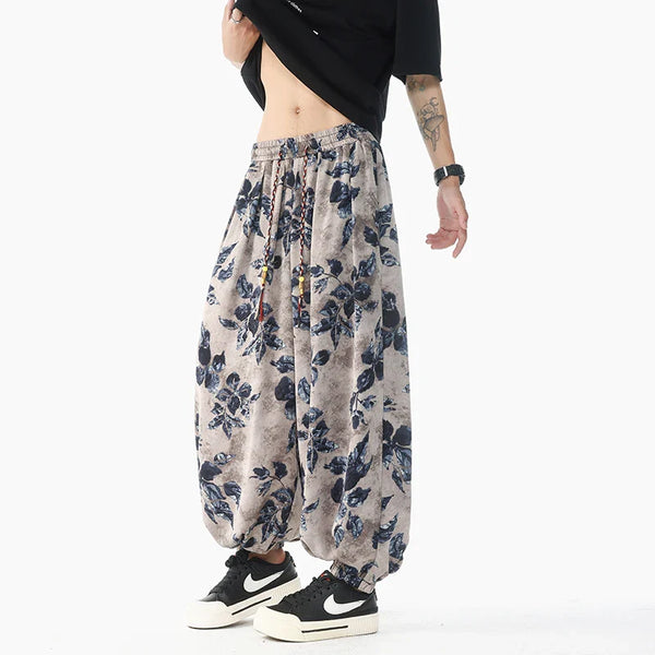 Comfort Print Harem Trousers