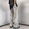 Elastic Straight Summer Trousers