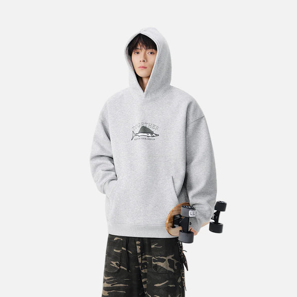 Metro Swordfish Print Sweatshirt