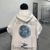 Chic Moon Graphic Printed Autumn Sweatshirt