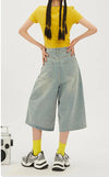 2000s Blue Women's Rebel Denim Shorts