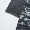 Obsidian Eye Illustrated Sun-Bleached Black T-Shirt