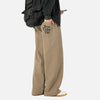 Retro Loose Straight Trousers