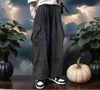 2000s versatile Relaxed Bell Leg Utility Denim