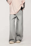 Relaxed Fit Bell-Leg Denim