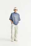Sun-Bleached Tie-Dye Relaxed-Cut T-Shirt