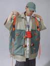 Cargo Panel Vintage Short Sleeve Top
