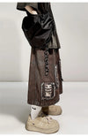 Vintage Yırtık Detaylı Jean Şort, kombin görünüm — Navra Wear