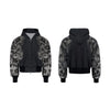 Wild Print Street Zip Hoodie