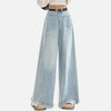 Relaxed High-Rise Urban Beat Bell Leg Denim