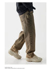 Vintage Yıkanmış Baggy Jean Pantolon, kombin görünüm — Navra Wear