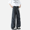 Gray & White Utility Denim Work Denim