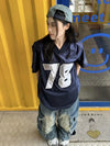 Street-Culture Wide-Body New-Millennium Sport Number T-Shirt