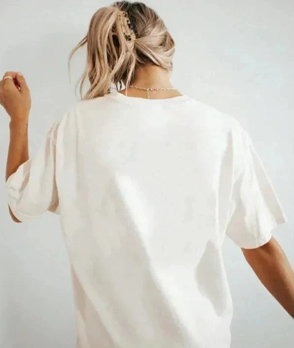 Women Iced Back-In-Time Fruit Print Everyday T-Shirt alternatif görünüm