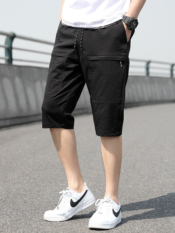 Airy Drift Casual Shorts alternatif görünüm
