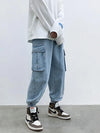 Relaxed Metro Black Denim Utility Denim