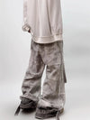 Heritage Torn Hole Batik Denim