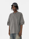 High-Grade Visual Print Cotton T-Shirt
