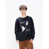 Dove Pattern All-American Style Long Sleeve T-Shirt