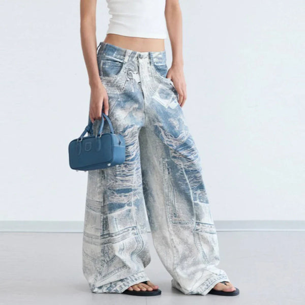 Men Classic Ombre Classic Denim alternatif görünüm